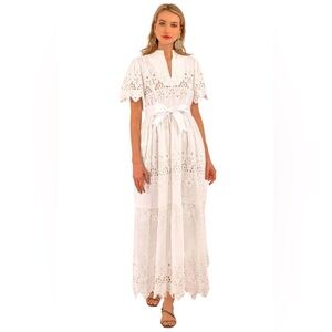 Gretchen Scott Magnifico Embroidered Maxi Dress.  NWT!  Size M.